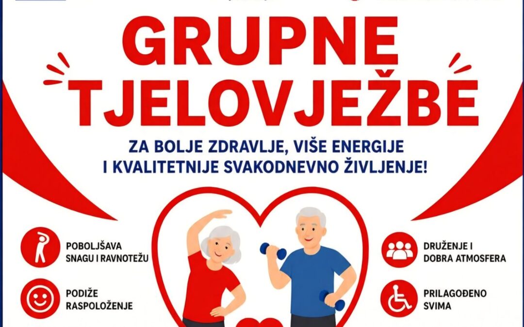 Besplatne tjelesne vježbe u sklopu projekta SUN